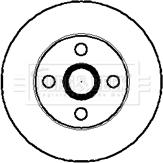 Borg & Beck BBD4013 - Гальмівний диск autozip.com.ua