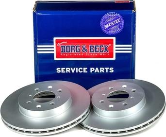 Borg & Beck BBD4081 - Гальмівний диск autozip.com.ua