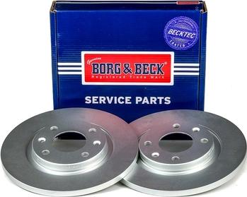 Borg & Beck BBD4078 - Гальмівний диск autozip.com.ua