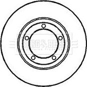 Borg & Beck BBD4149 - Гальмівний диск autozip.com.ua
