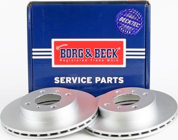 Borg & Beck BBD4155 - Гальмівний диск autozip.com.ua