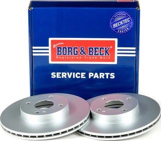 Borg & Beck BBD4153 - Гальмівний диск autozip.com.ua