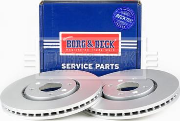 Borg & Beck BBD4133 - Гальмівний диск autozip.com.ua