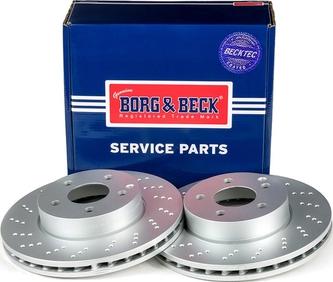 Borg & Beck BBD4800 - Гальмівний диск autozip.com.ua