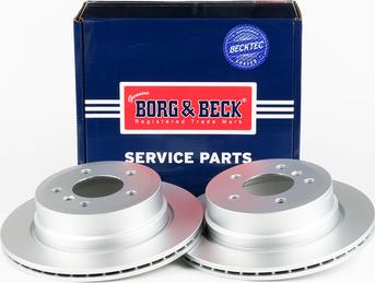 Borg & Beck BBD4811 - Гальмівний диск autozip.com.ua