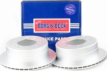 Borg & Beck BBD4343 - Гальмівний диск autozip.com.ua