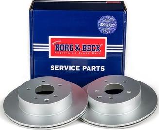 Borg & Beck BBD4368 - Гальмівний диск autozip.com.ua