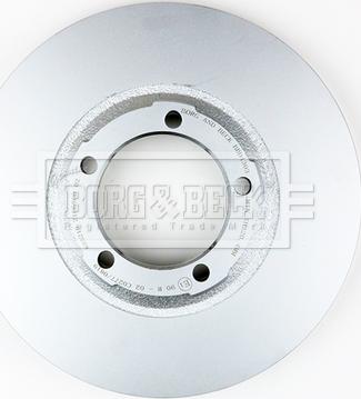 Borg & Beck BBD4303 - Гальмівний диск autozip.com.ua