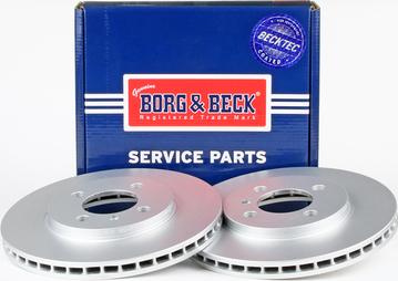 Borg & Beck BBD4311 - Гальмівний диск autozip.com.ua