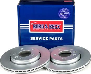 Borg & Beck BBD4387 - Гальмівний диск autozip.com.ua