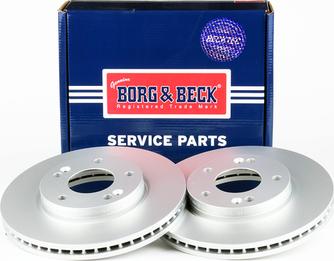 Borg & Beck BBD4338 - Гальмівний диск autozip.com.ua