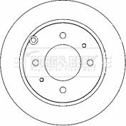 Borg & Beck BBD4337 - Гальмівний диск autozip.com.ua