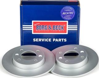Borg & Beck BBD4249 - Гальмівний диск autozip.com.ua