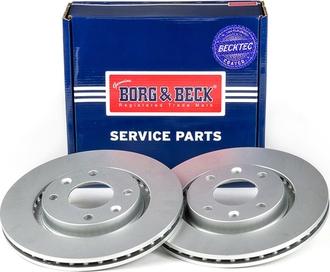 Borg & Beck BBD4245 - Гальмівний диск autozip.com.ua