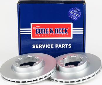 Borg & Beck BBD4708 - Гальмівний диск autozip.com.ua