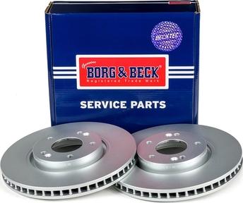 Borg & Beck BBD4702 - Гальмівний диск autozip.com.ua