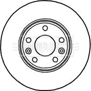 Wolf WD40620B - Гальмівний диск autozip.com.ua