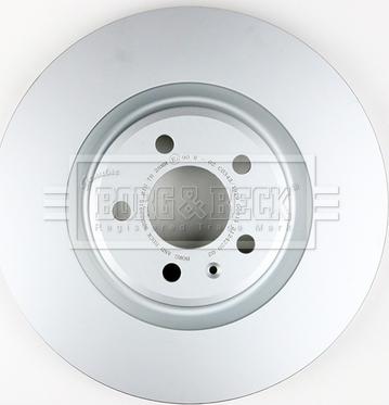 Borg & Beck BBD5991S - Гальмівний диск autozip.com.ua