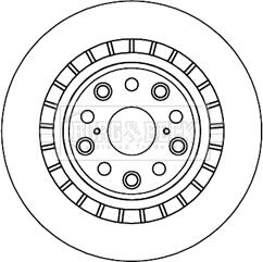 Maxtech 861353.6060 - Гальмівний диск autozip.com.ua