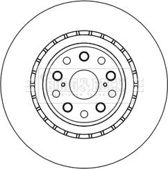 Kavo Parts BR-9527-C - Гальмівний диск autozip.com.ua