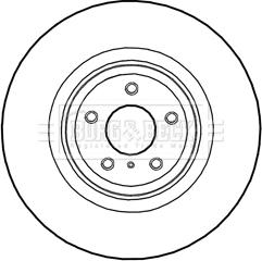 BOSCH 0 986 479 T02 - Гальмівний диск autozip.com.ua