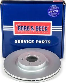 Borg & Beck BBD5925S - Гальмівний диск autozip.com.ua