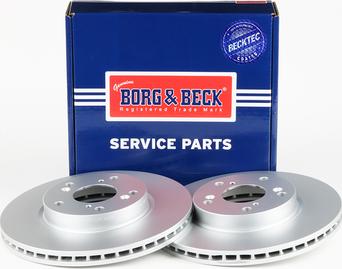 Borg & Beck BBD5593 - Гальмівний диск autozip.com.ua