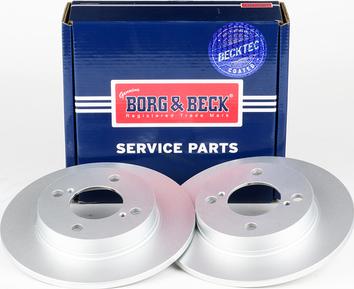 Borg & Beck BBD5543 - Гальмівний диск autozip.com.ua