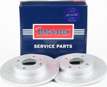 Borg & Beck BBD5559 - Гальмівний диск autozip.com.ua