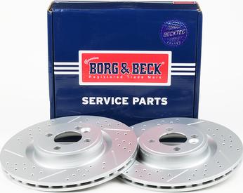 Borg & Beck BBD5557 - Гальмівний диск autozip.com.ua