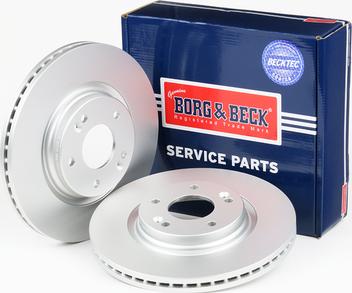 Borg & Beck BBD5563 - Гальмівний диск autozip.com.ua
