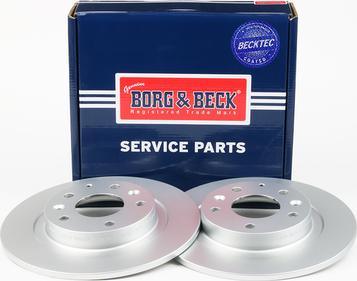 Borg & Beck BBD5567 - Гальмівний диск autozip.com.ua