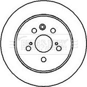 Borg & Beck BBD5031 - Гальмівний диск autozip.com.ua