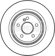 CAR DF 7164.20 - Гальмівний диск autozip.com.ua