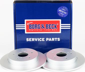 Borg & Beck BBD5168 - Гальмівний диск autozip.com.ua
