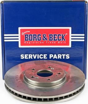 Borg & Beck BBD5892S - Гальмівний диск autozip.com.ua