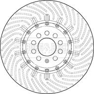 Rotinger RT 4599HP-GL T5 - Гальмівний диск autozip.com.ua