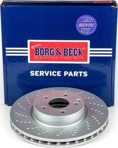 Borg & Beck BBD5811S - Гальмівний диск autozip.com.ua