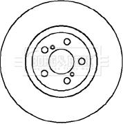 Comline ADC0250 - Гальмівний диск autozip.com.ua