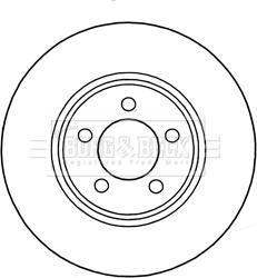 Borg & Beck BBD5318 - Гальмівний диск autozip.com.ua