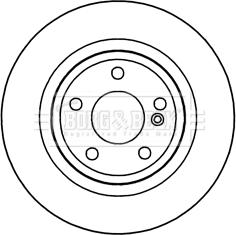 Motaquip LVBD1793 - Гальмівний диск autozip.com.ua