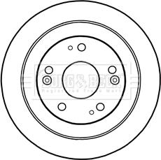 BOSCH 0 986 479 U83 - Гальмівний диск autozip.com.ua