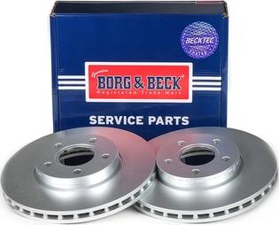 Borg & Beck BBD5244 - Гальмівний диск autozip.com.ua