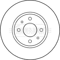 Borg & Beck BBD5242 - Гальмівний диск autozip.com.ua