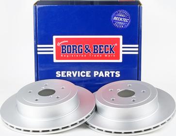 Borg & Beck BBD5252 - Гальмівний диск autozip.com.ua