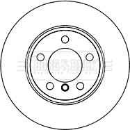 Borg & Beck BBD5264 - Гальмівний диск autozip.com.ua