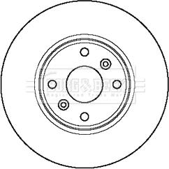 Borg & Beck BBD5211 - Гальмівний диск autozip.com.ua