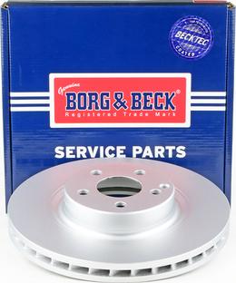 Borg & Beck BBD5765S - Гальмівний диск autozip.com.ua