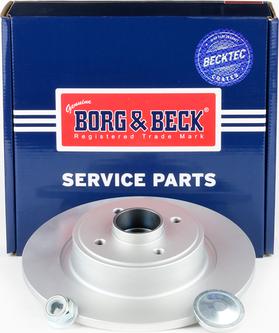 Borg & Beck BBD5721S - Гальмівний диск autozip.com.ua