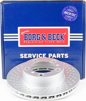 Borg & Beck BBD6001S - Гальмівний диск autozip.com.ua